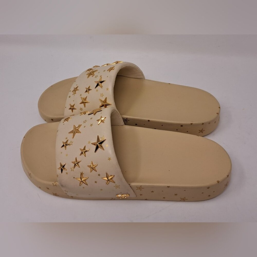Tory Burch Women's Star Studded Sandals Slides Leather 8 US - Picture 7 of 16